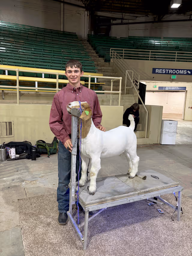 21st Century Partners with Two Kids at Colorado FFA's Meat & Greet
