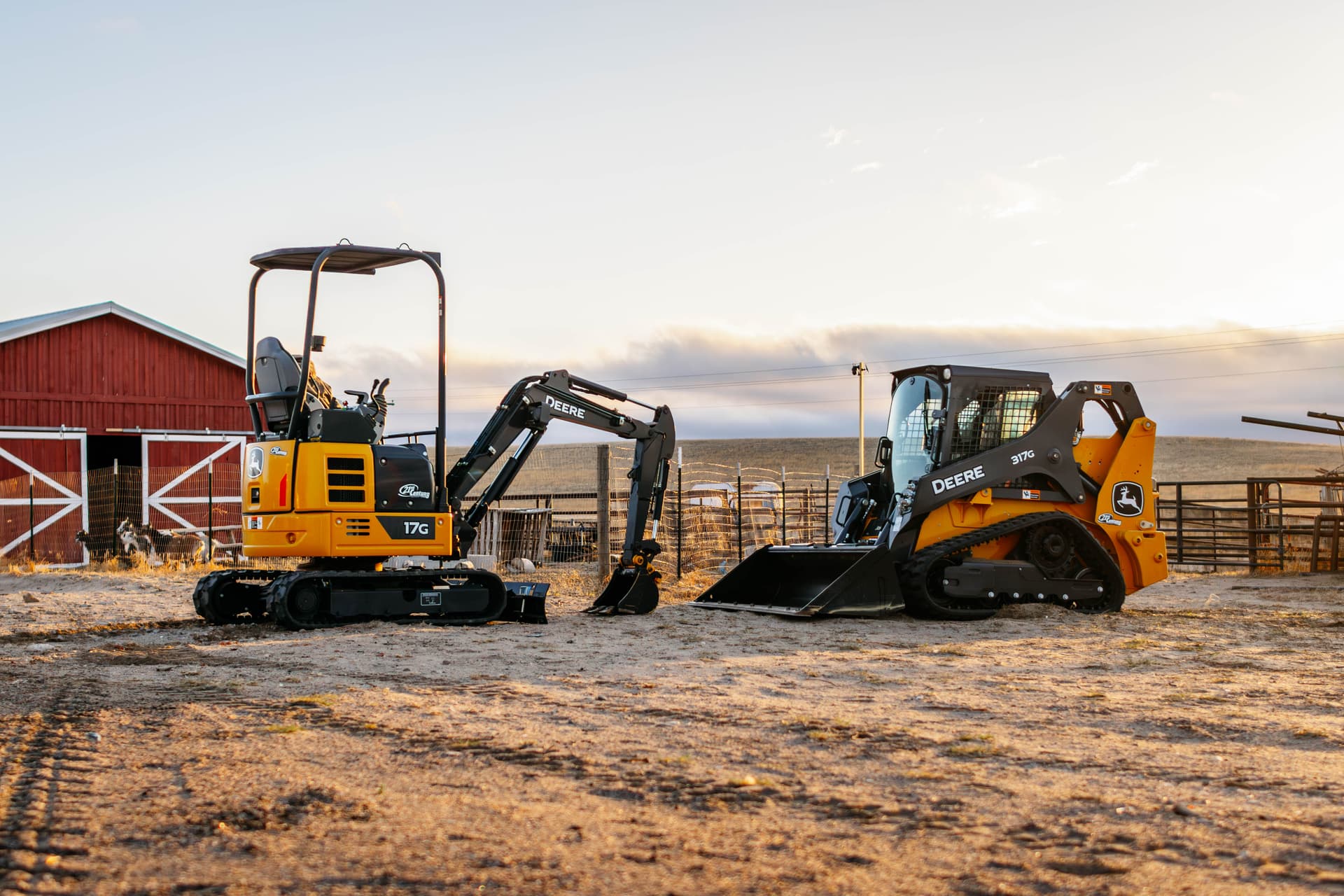 0% Financing on John Deere Compact Construction Equipment