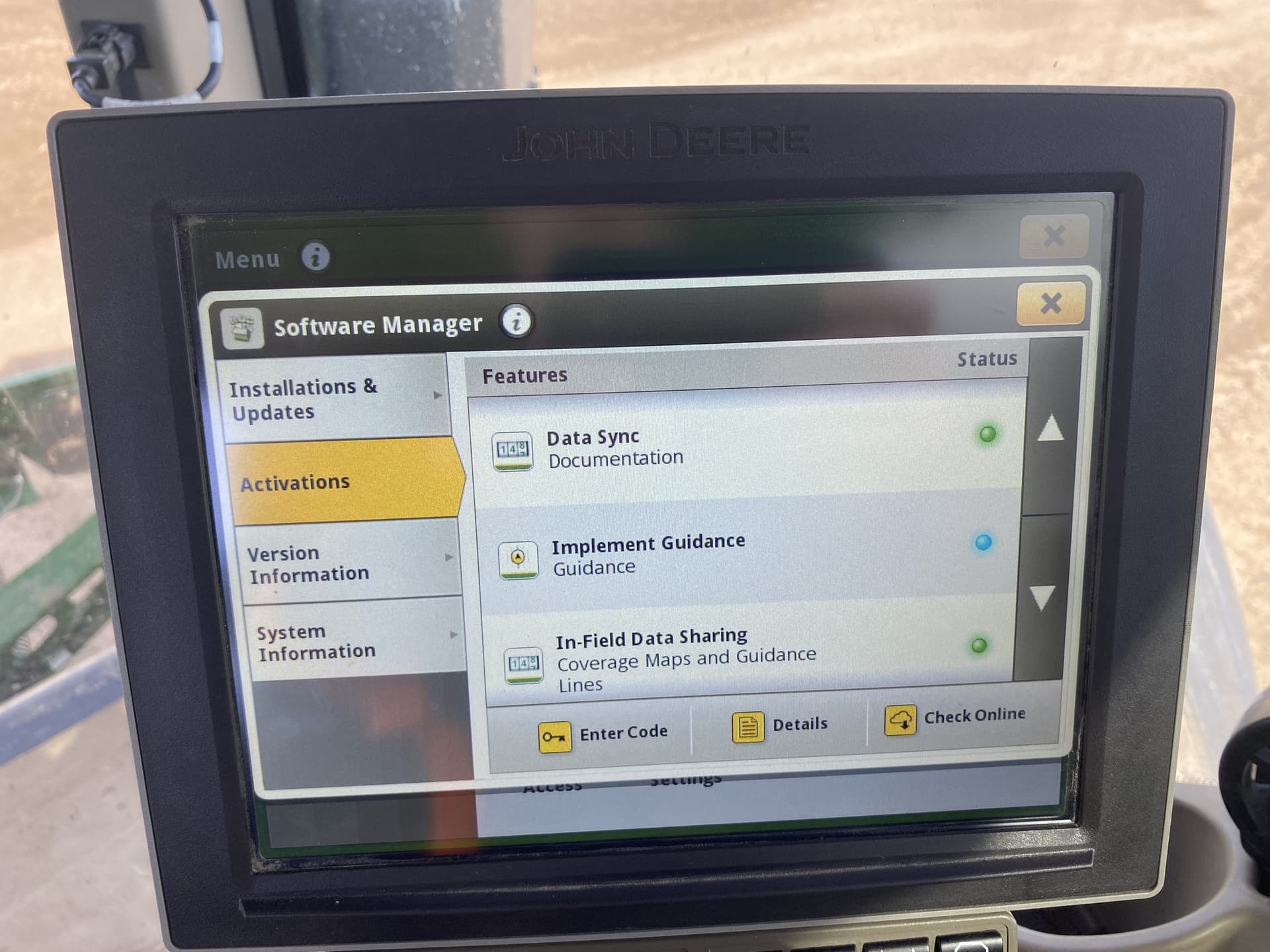 Sprayer John Deere 616R