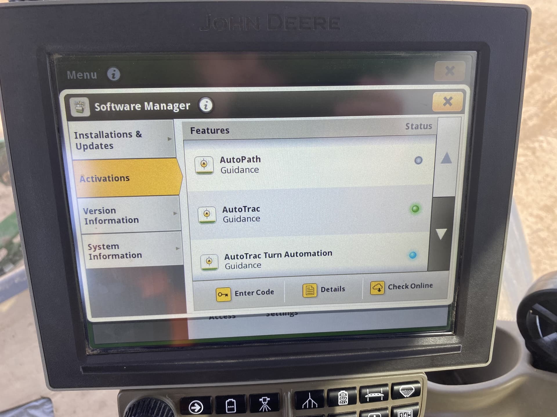 Sprayer John Deere 616R