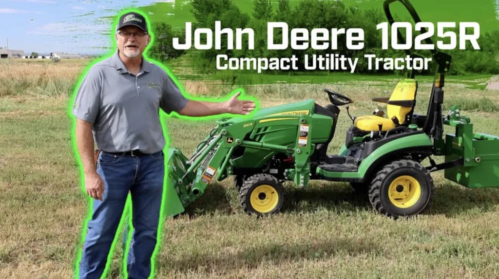 Exploring the John Deere 1025R Tractor with 21st Century Equipment
