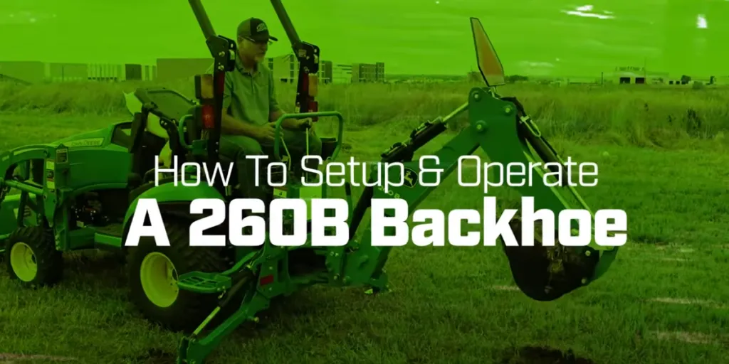 How To Connect and Disconnect a Quik-Park Loader on a John Deere 120R & 1025R Tractor